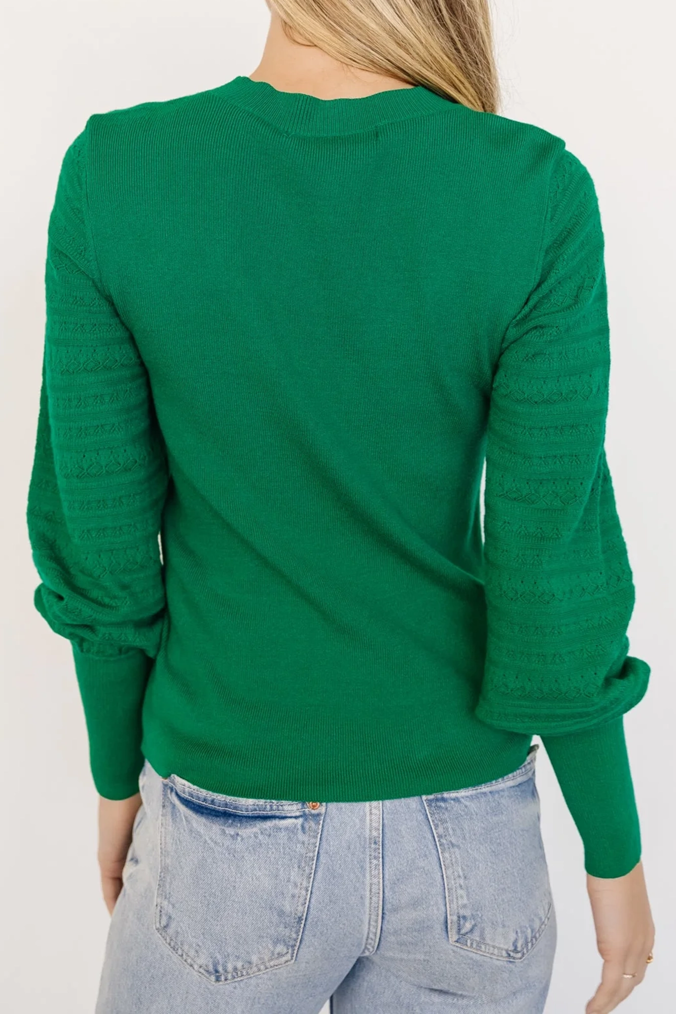 Classic Minimalist Soft Ribbed Knit Top