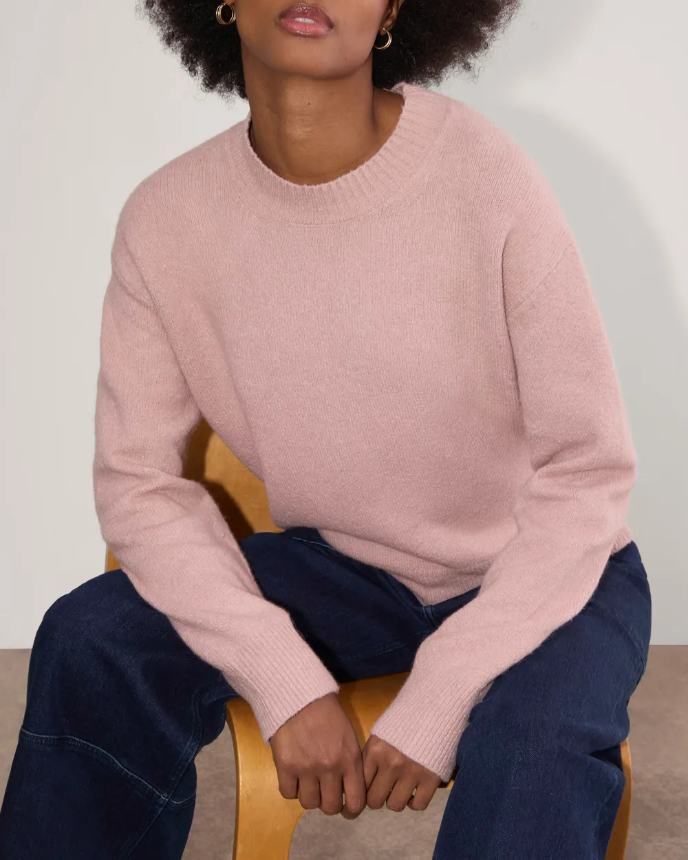 Pink Knit Tops
