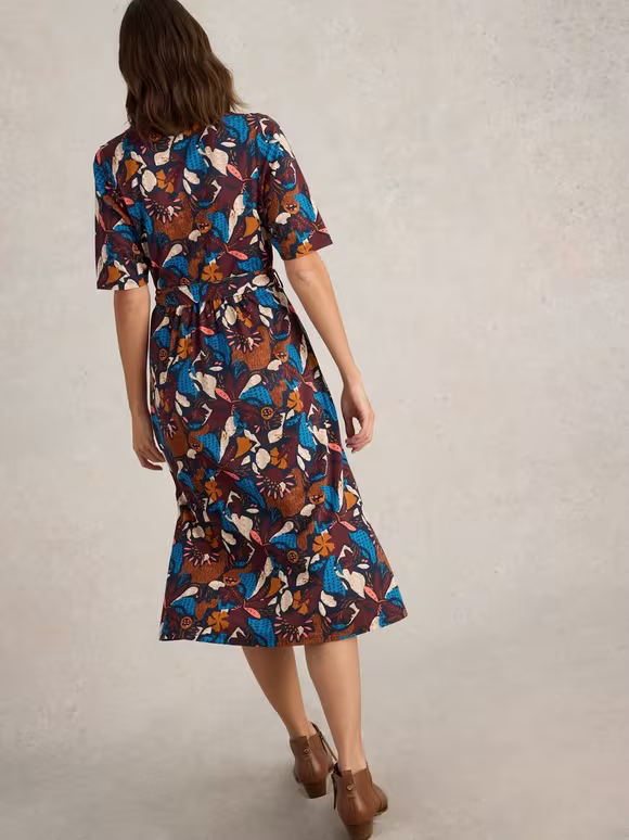 Jersey Midi Dress