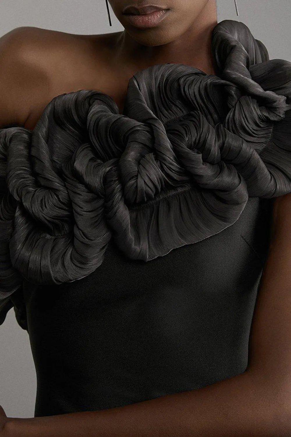 Silk Look Knit Bodysuit