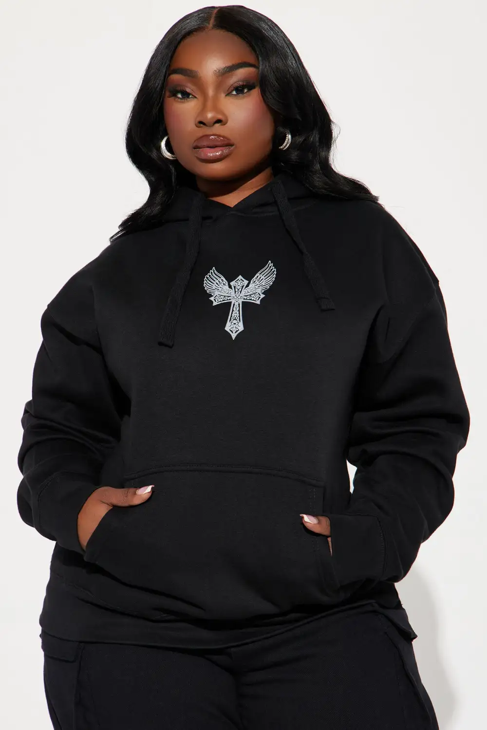 Humble Beginnings Washed Hoodie - Black