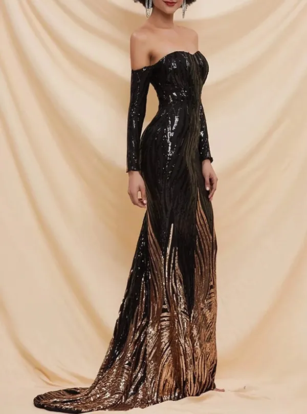 Mermaid Seuin Evening Dress
