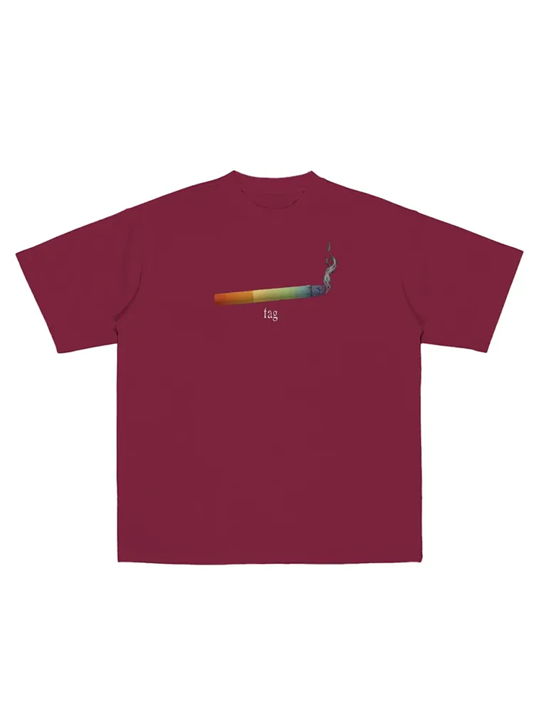 Women'S Fag Short Sleeve Round-Neck T-Shirt