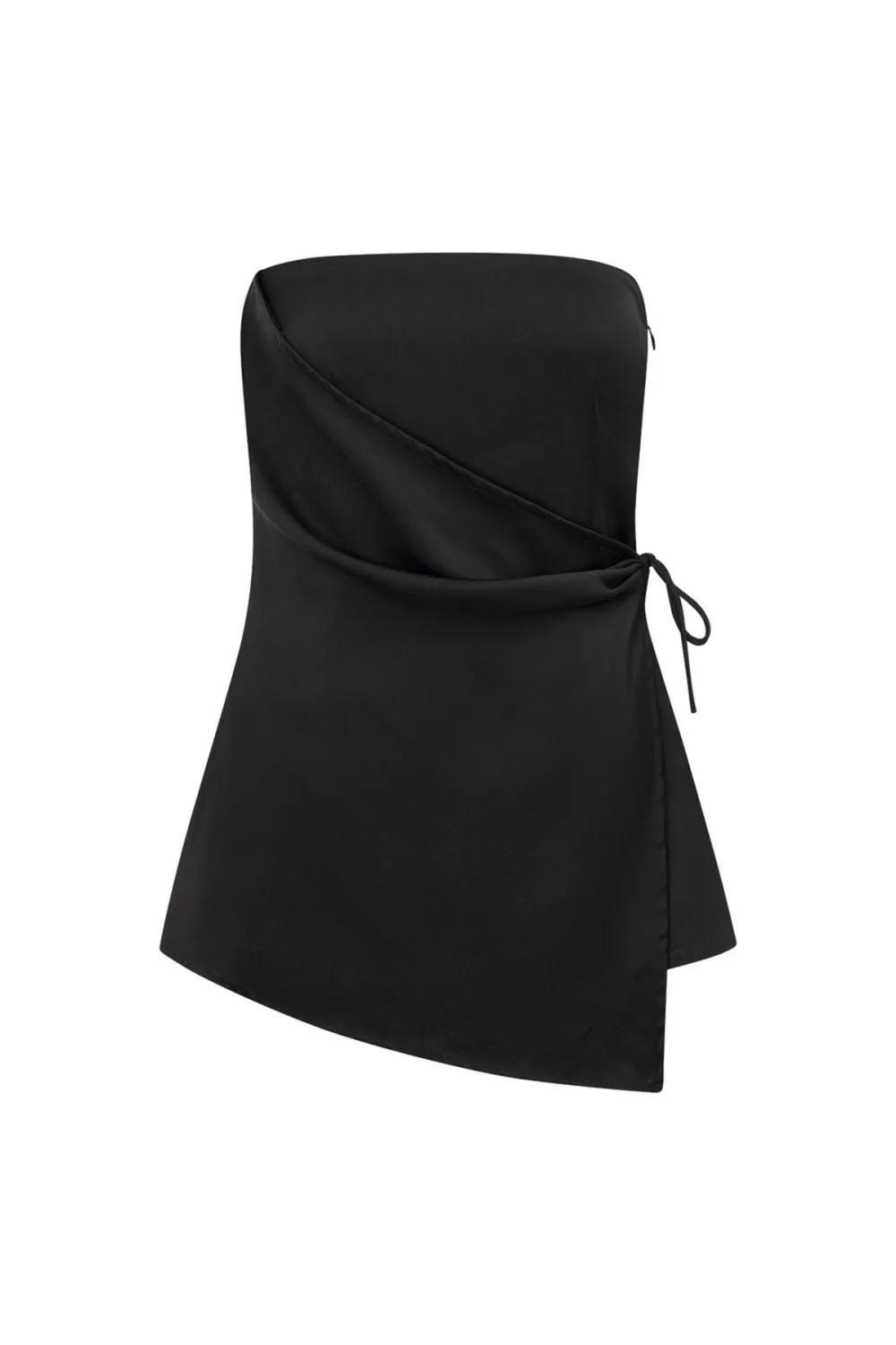 Strapless Ruched Mini Top