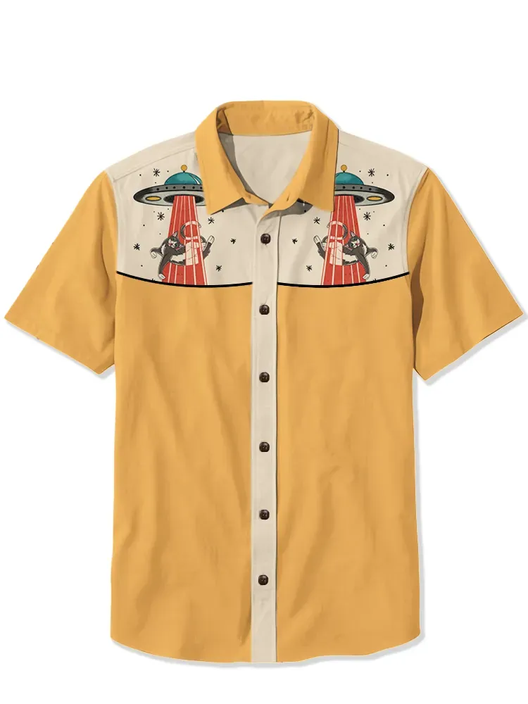 UFO took the cat Shirt