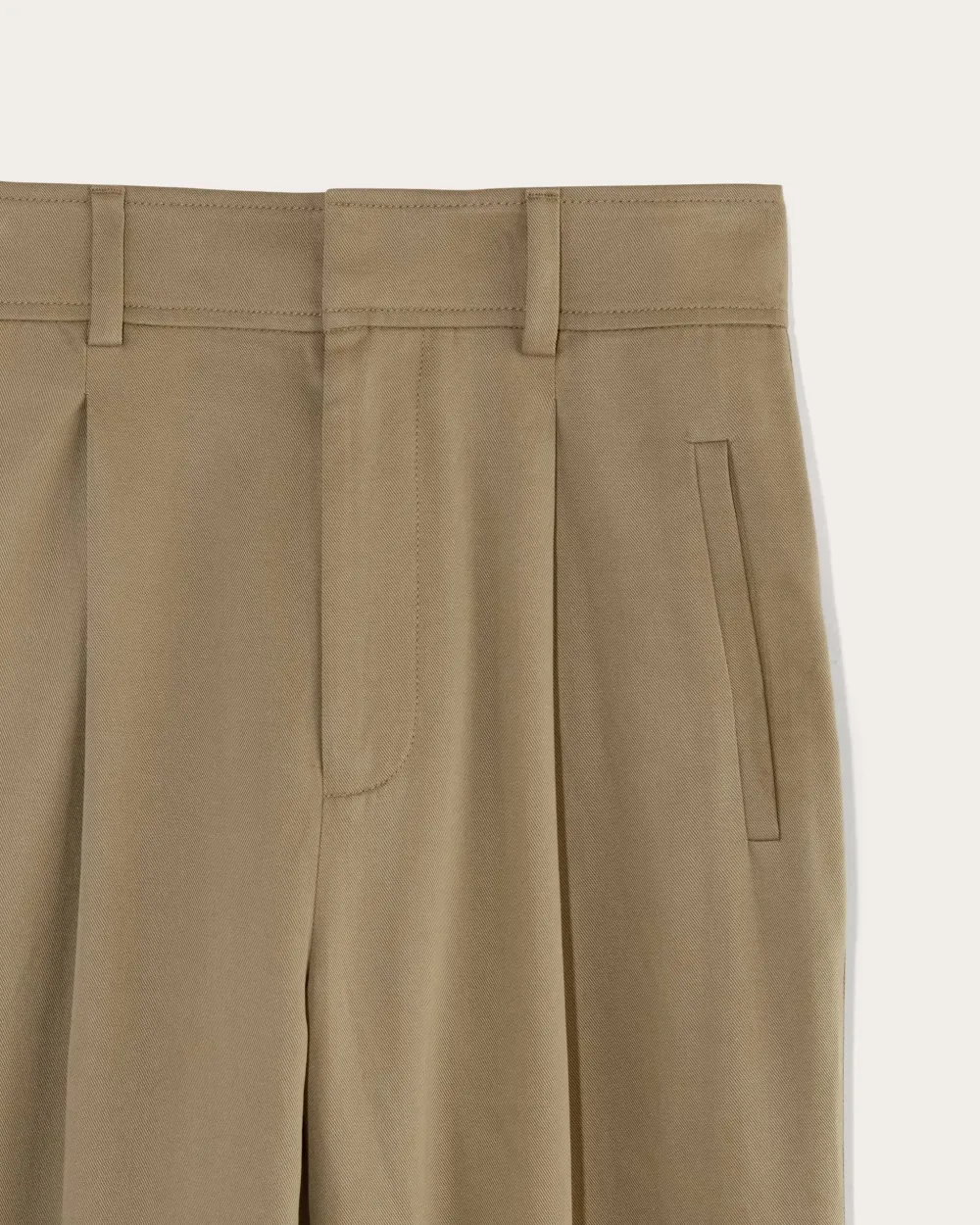 Mid-Waist Casual Pants
