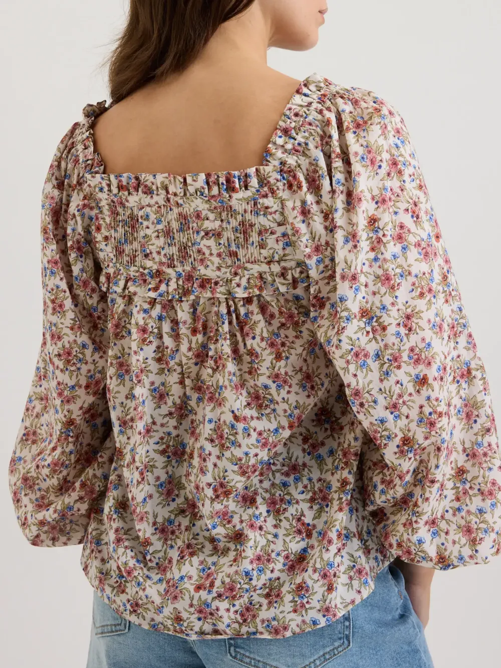 Ruffle Detail Blouse