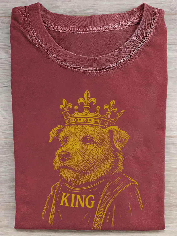 The Majestic Dog King Charles The Leader Among Dogs T-Shirt