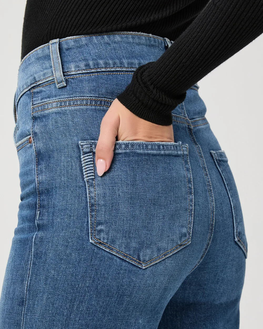 Light Blue Wide Leg Jeans