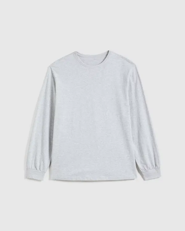 Loose T Shirt Pajama Set