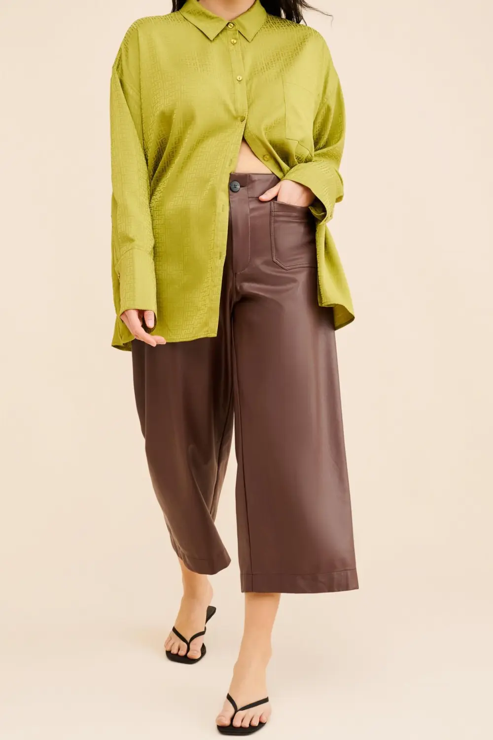 The Cropped Wide-Leg Pants