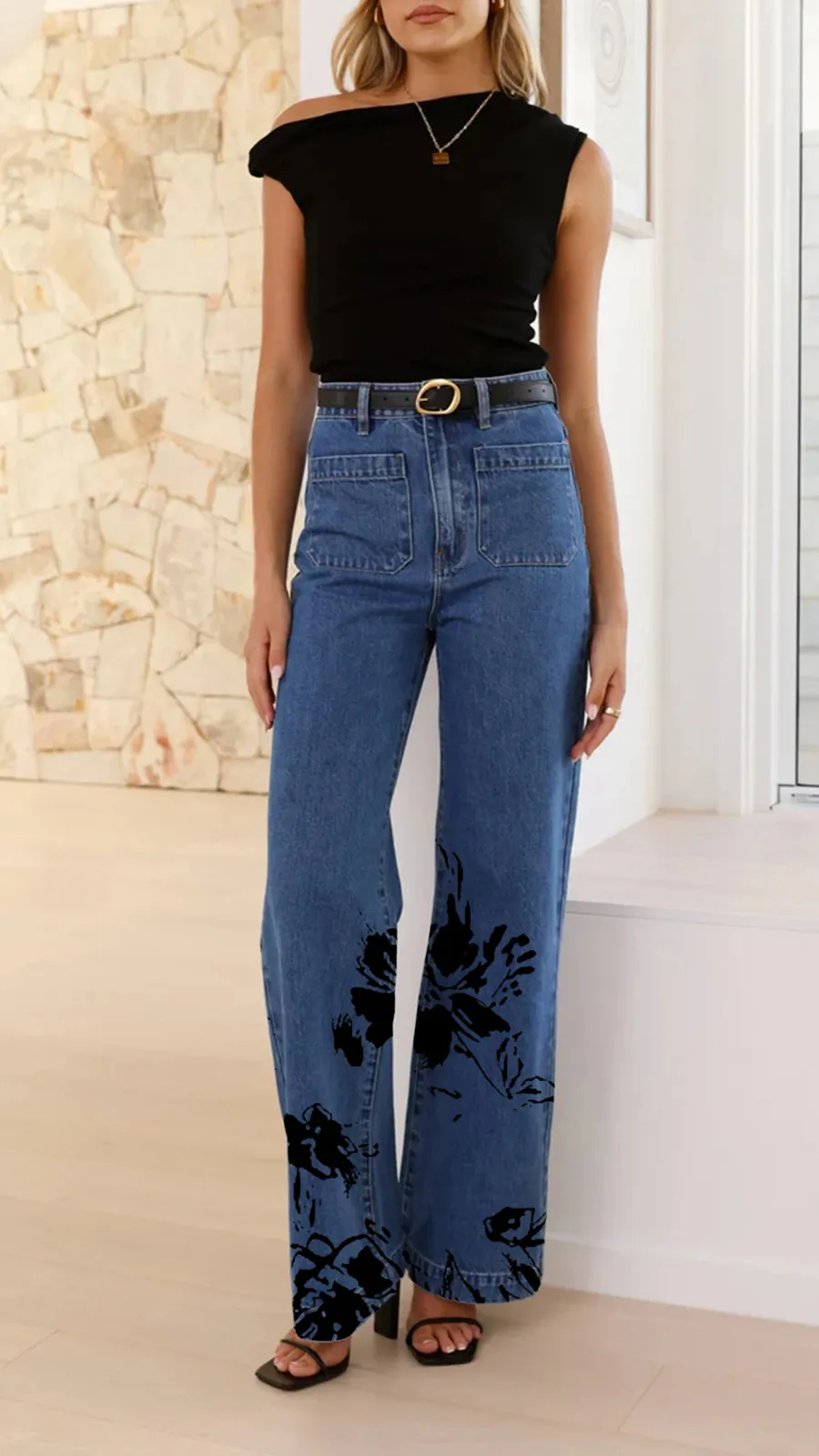 Vintage Straight Jeans