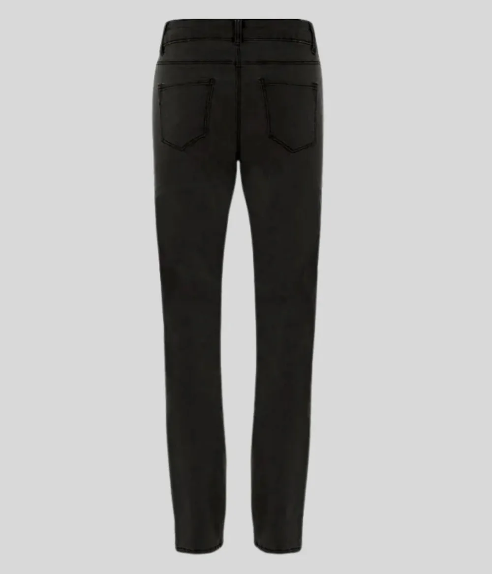 Black Slim Leg Jean
