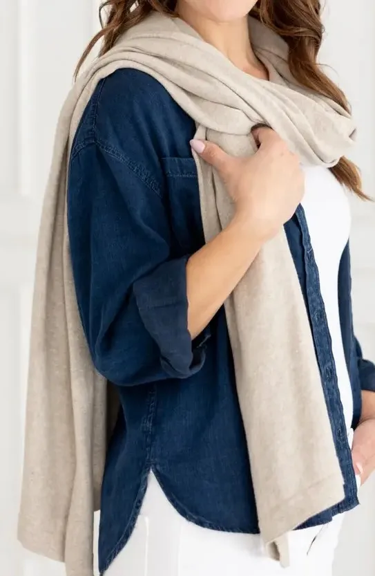 The Cotton Daily Travel Scarf
