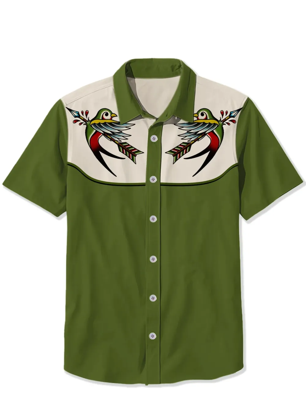 Retro Bird And Arrow Shirt