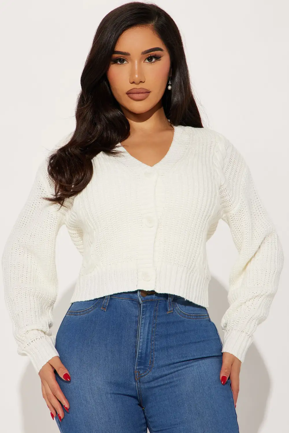 Choosin' You Cardigan - Off White