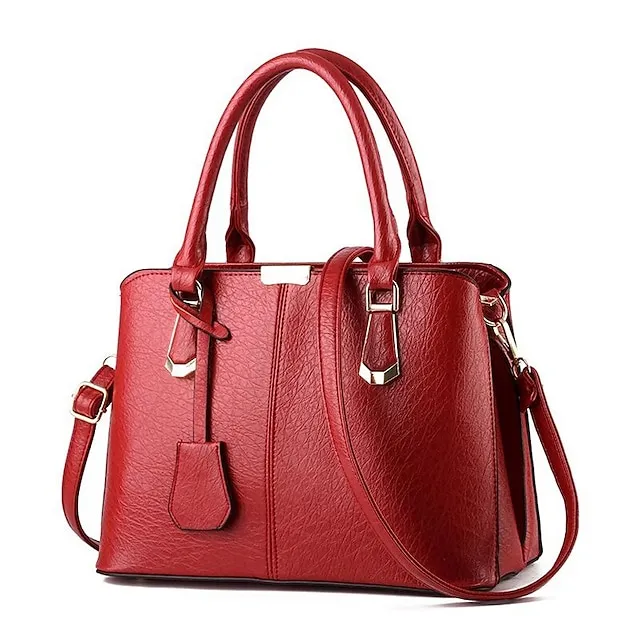 Women's 2022 Handbags Top Handle Bag Daily Going out Wine Green Blue White