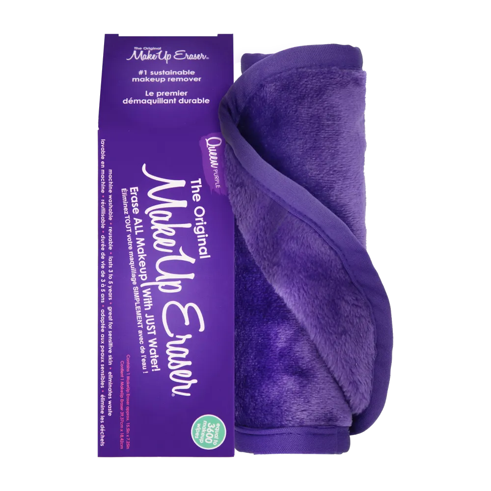 2MakeUp Eraser，Full-size MakeUp Eraser measures approx. 15.5in x 7.25in.#1 sustainable makeup remover. Erase ALL Makeup With JUST Water! Including