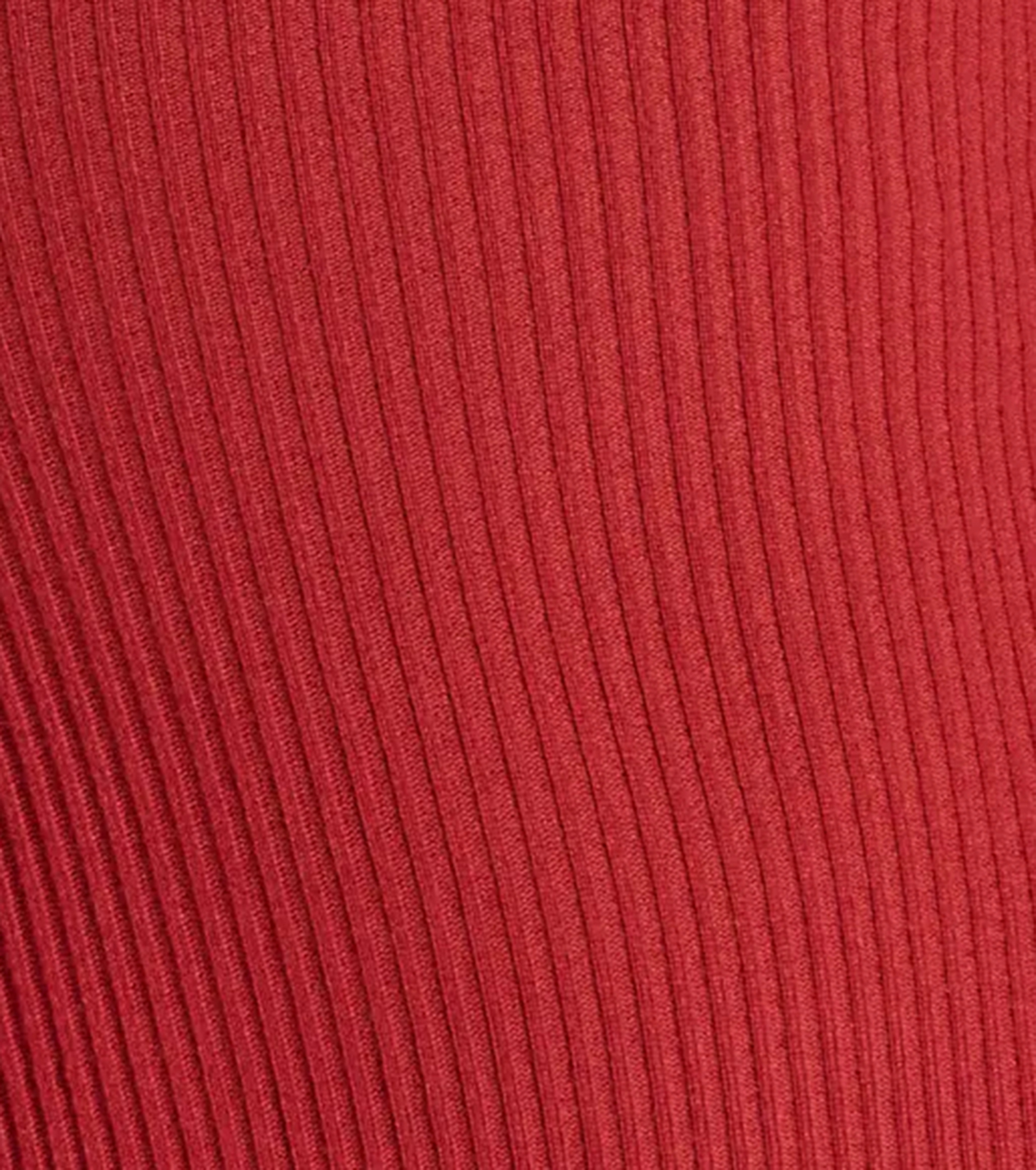 Sleek Essential Ribbed Knit High Slit Midi Dress