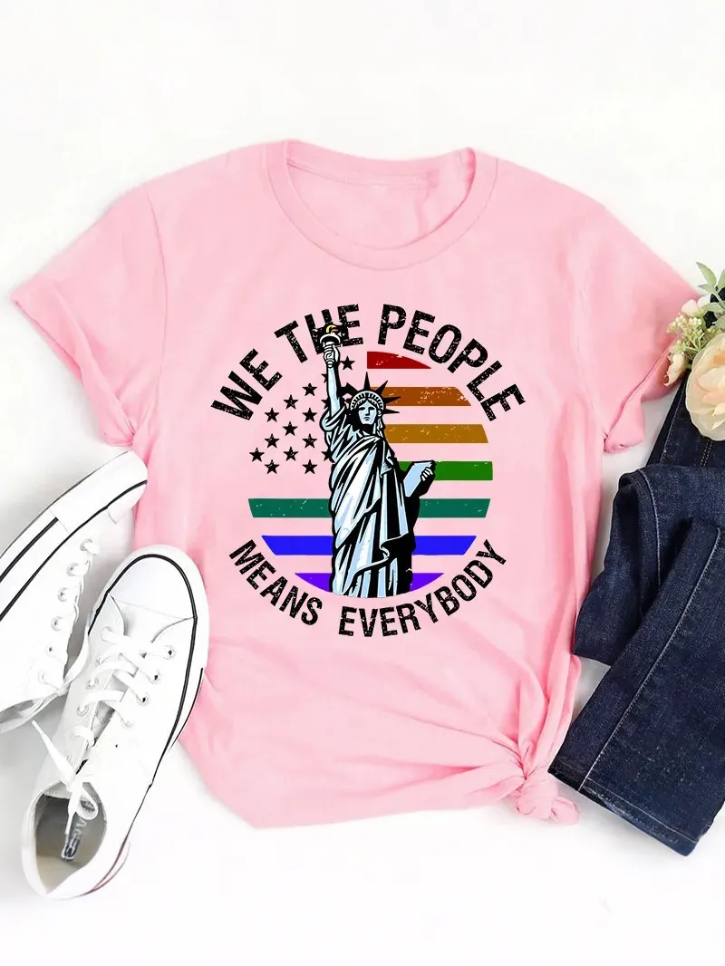 We The People Means Everybody Teacher T-Shirt