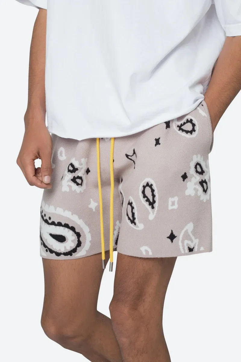 CASUAL STRAIGHT KNIT SHORTS