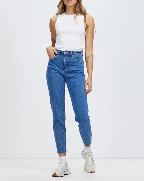 Crew Neck Sleeveless Tank Top
