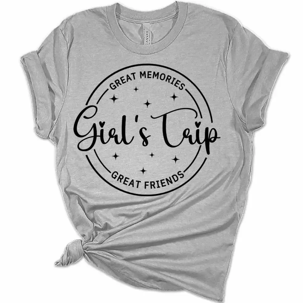 Girl's Trip Great Memories Great Friends Women's Graphic Tee