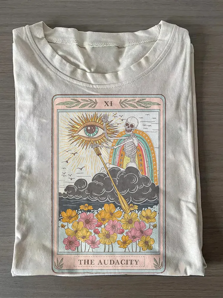 The Audacity Tarot Card T-Shirt
