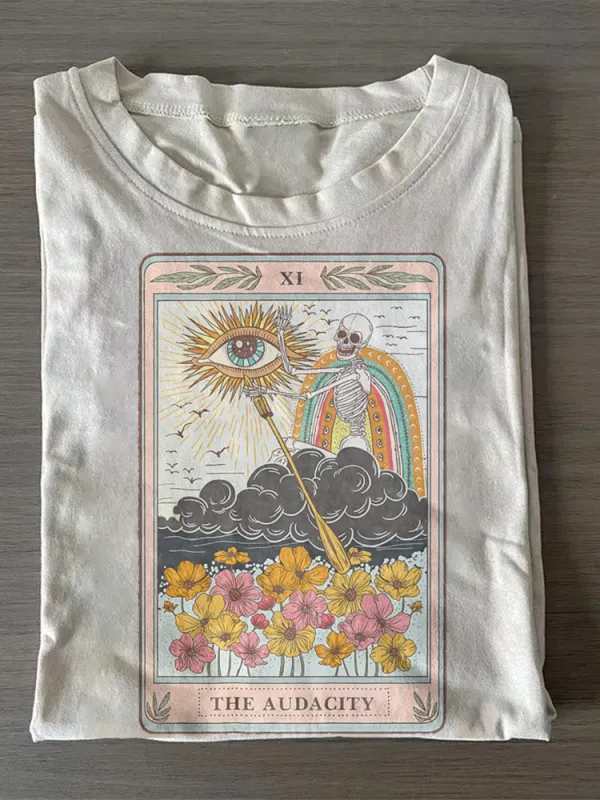 The Audacity Tarot Card T-Shirt