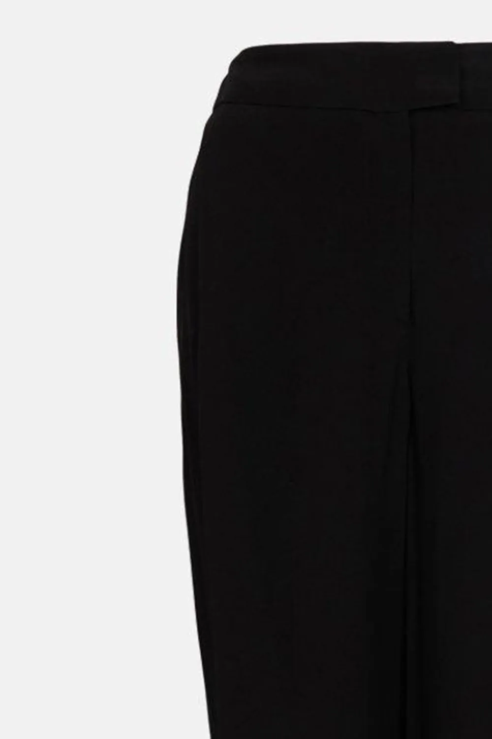 Tall Viscose Satin Back Crepe Wide Leg Trouser