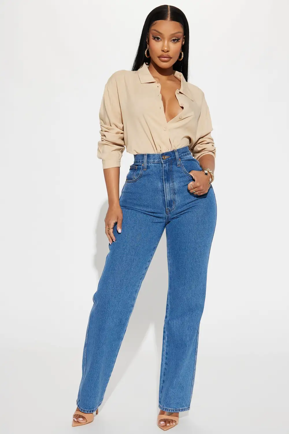 Vivien Shirt - Beige