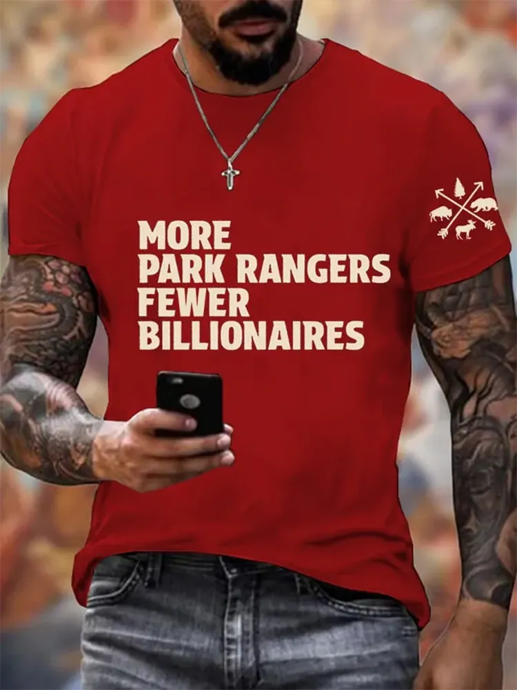 Men'S Print Short Sleeve Casual T-Shirt