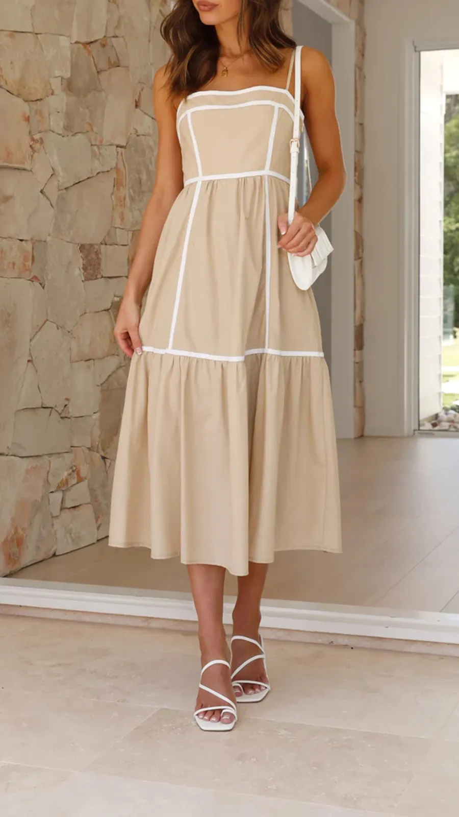 Holiday-Inspired Midi Dress
