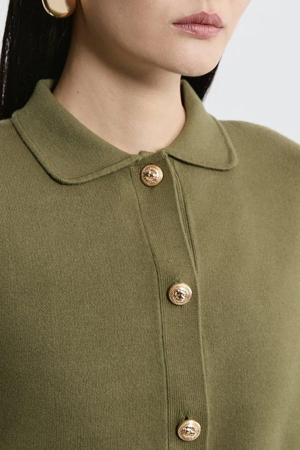 Viscose Blend Full Milano Knit Clean Jacket