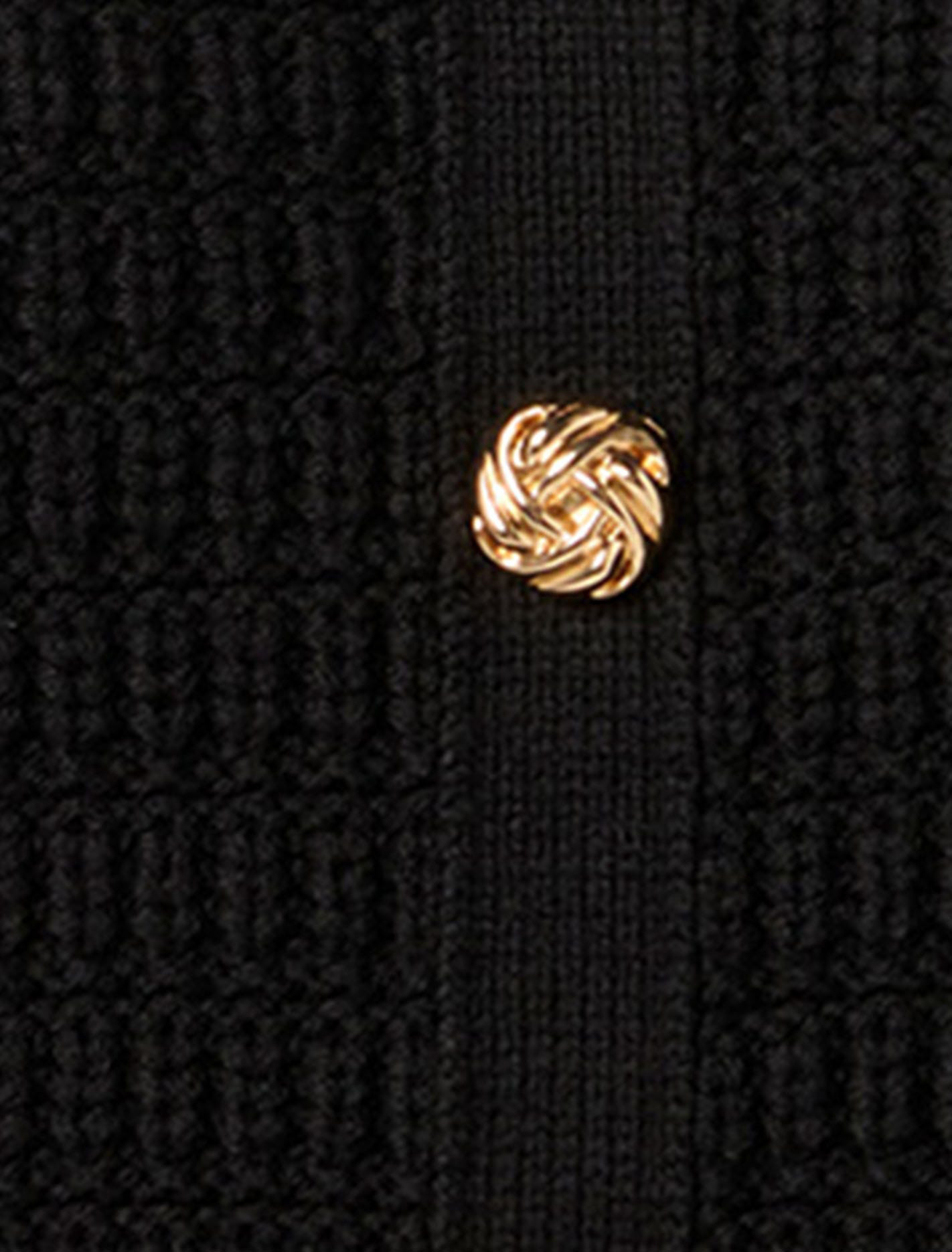 Textured Knit Mini Dress