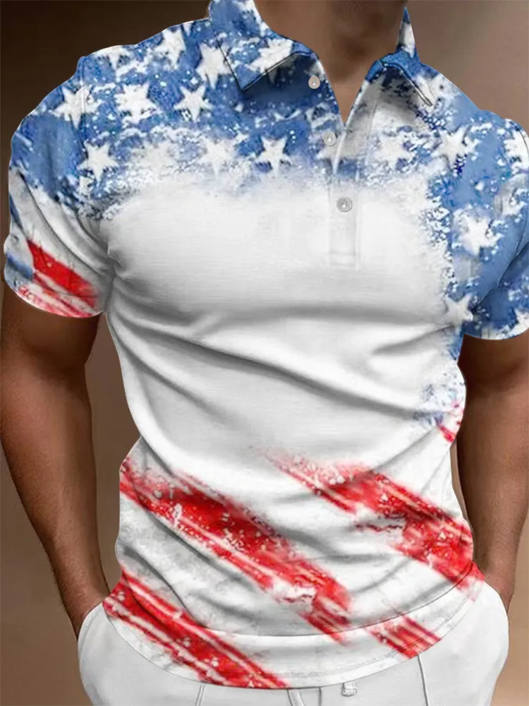 Men's Independence Day Polo Shirt
