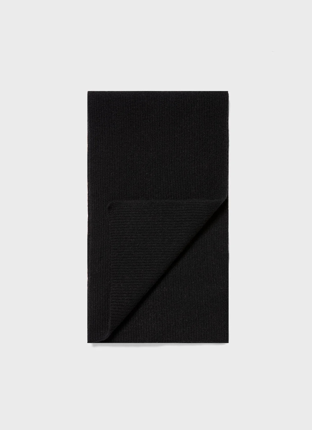 Daily Cashmere Ribbed Scarf