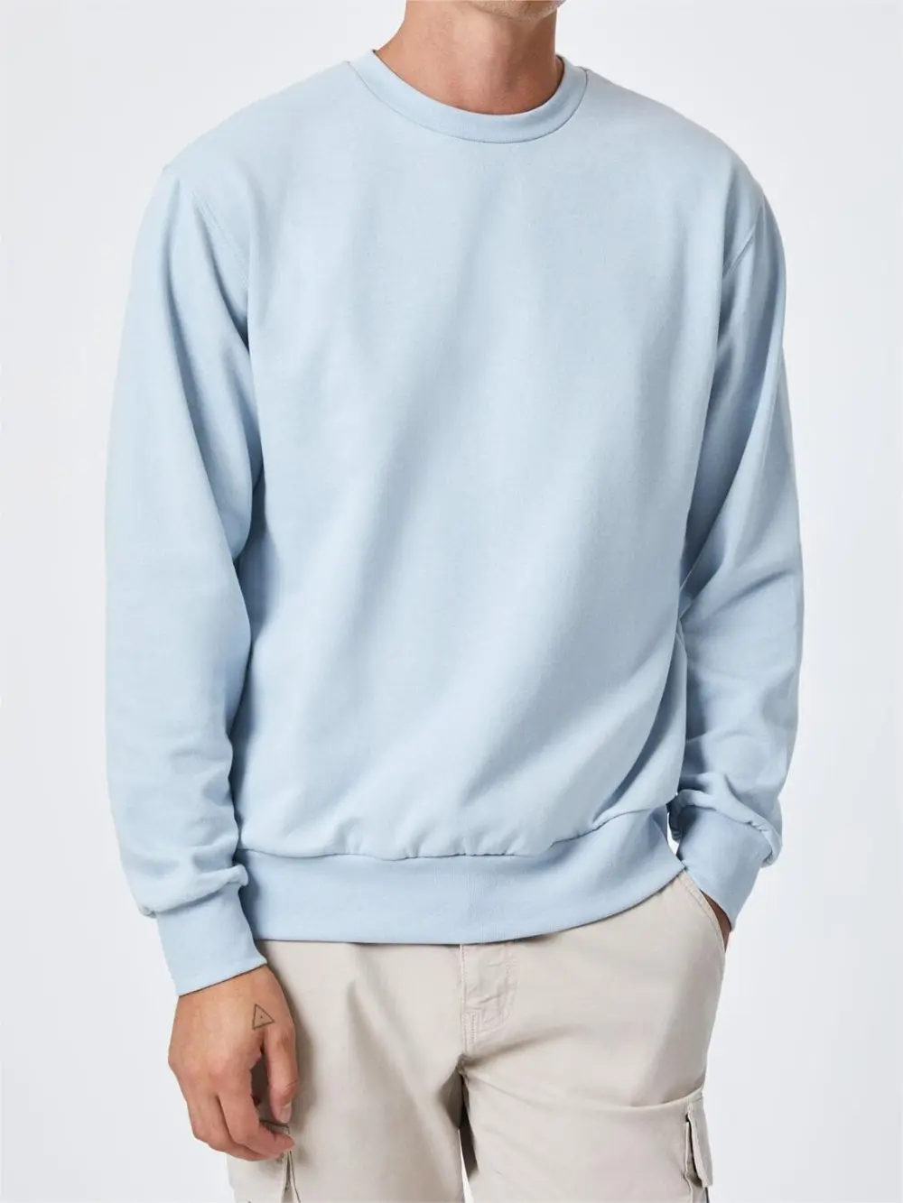 Cotton Blue Sweatshirts