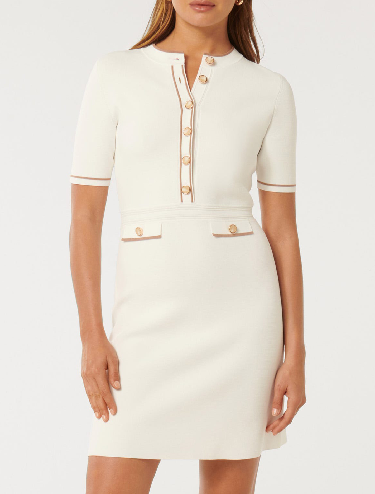 Crepe Knit Dress