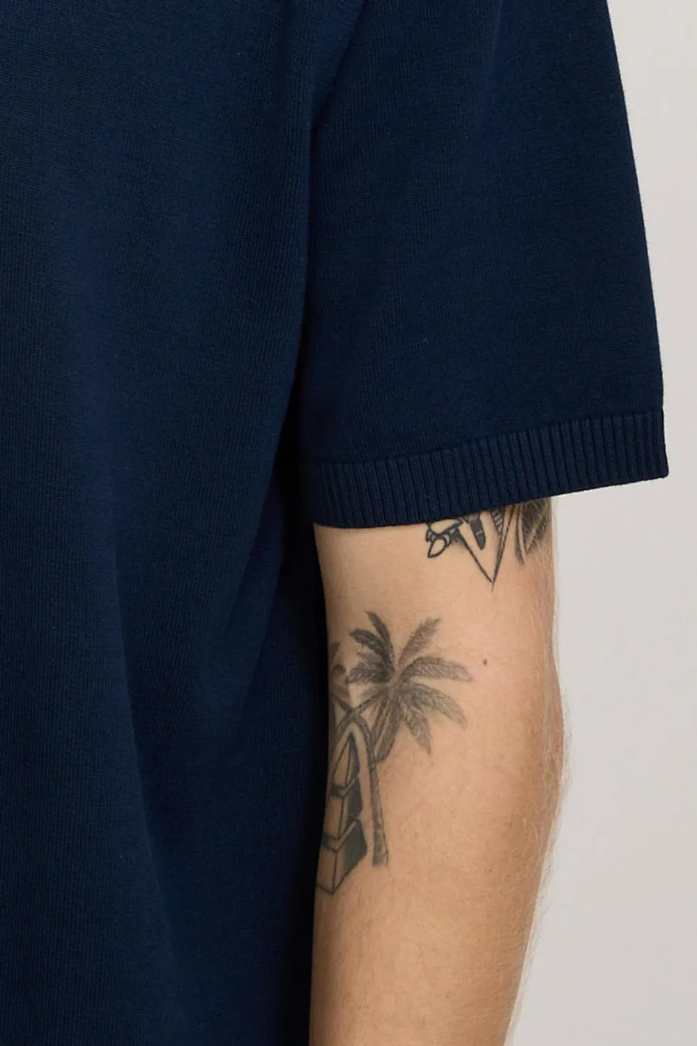 Knit Polo Navy