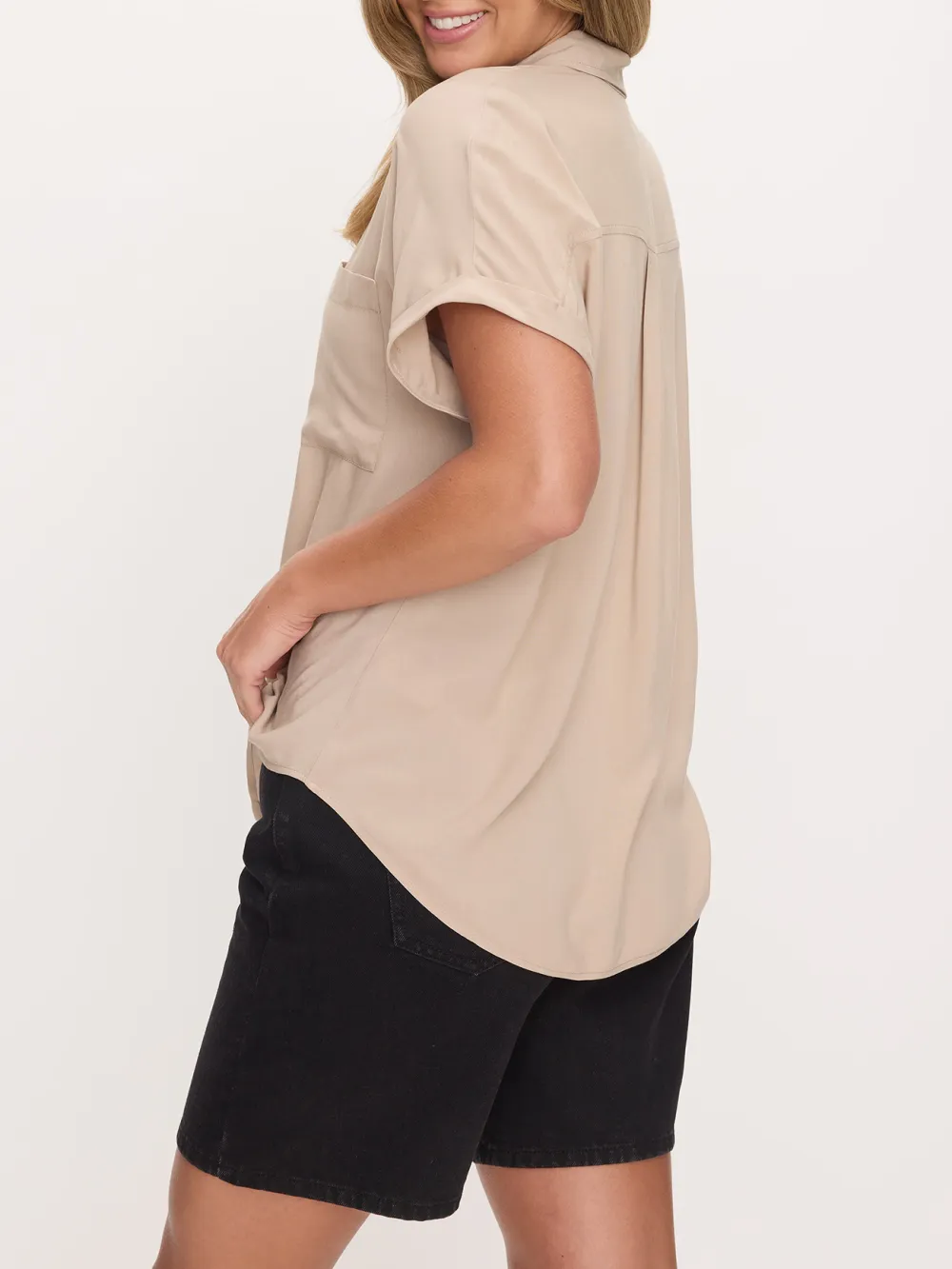 Striped Utility Shirt