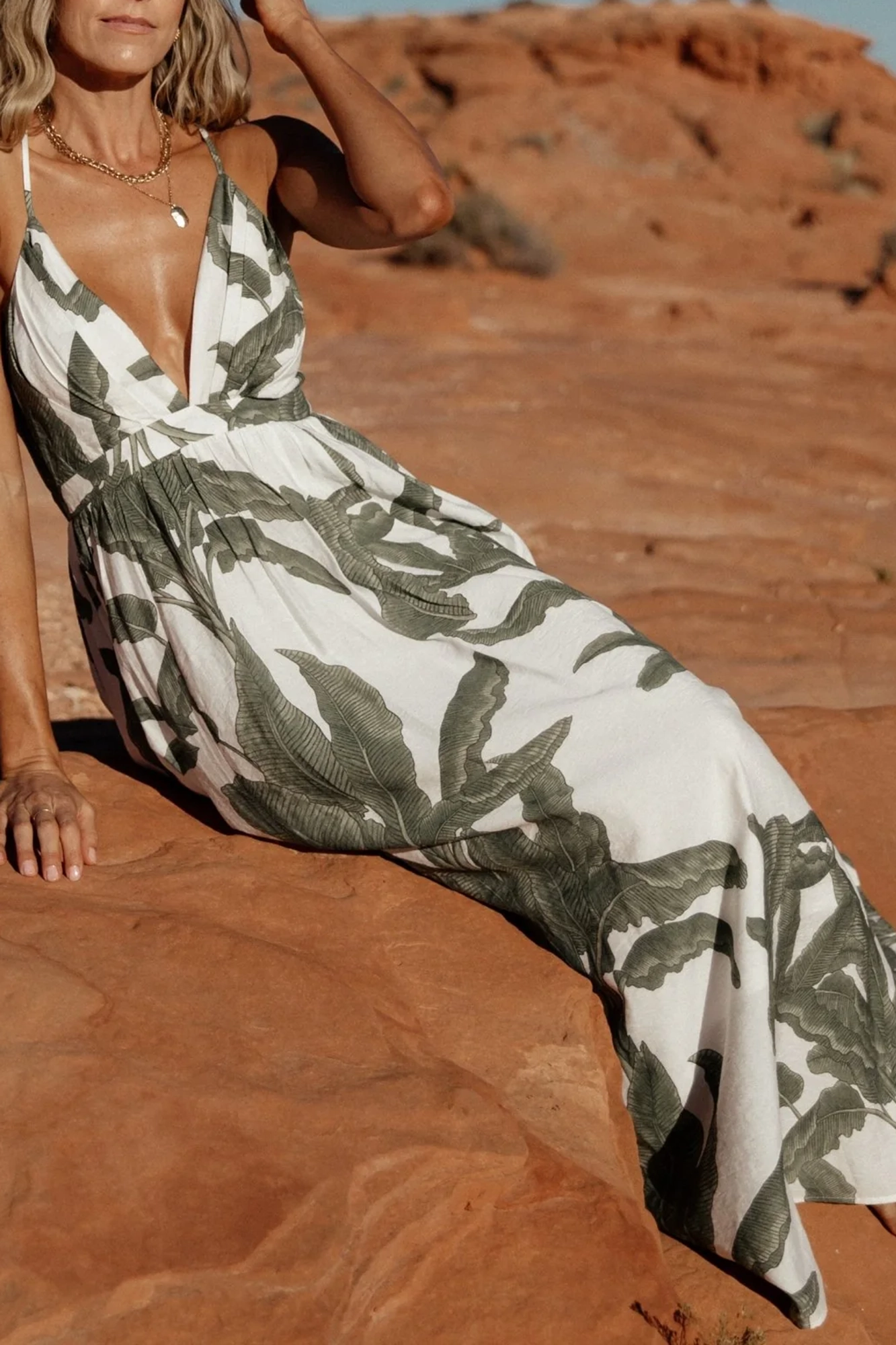 Personalized Artistic Sexy V-Neck Dress