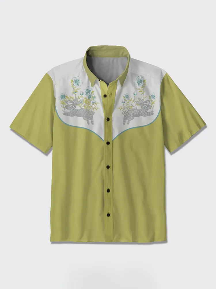 Dandelion Sheep Button Up Shirt