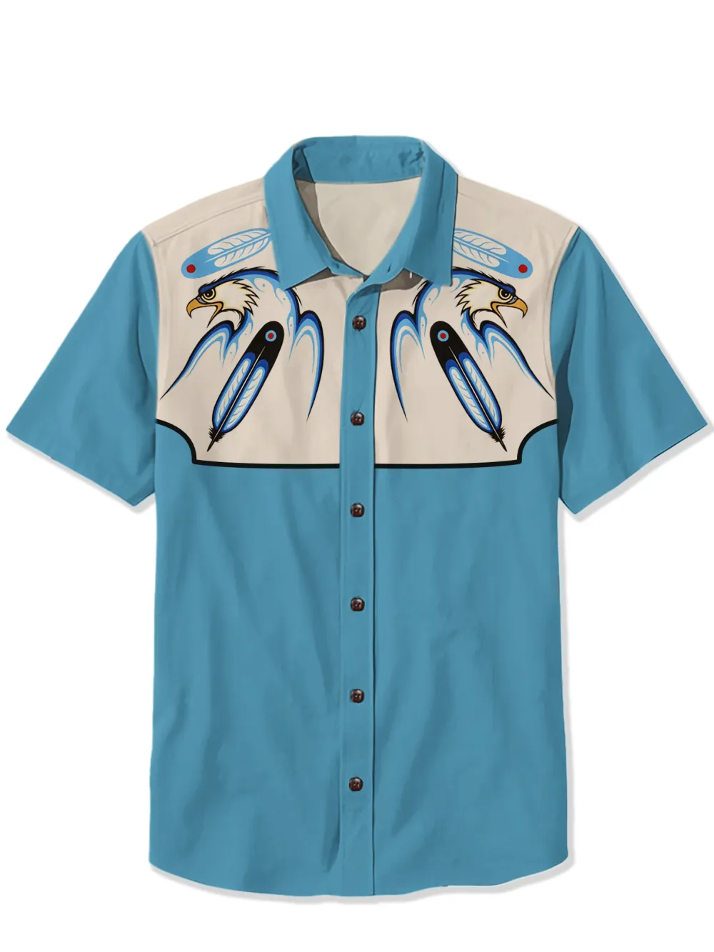Eagle And Feathers Shirt