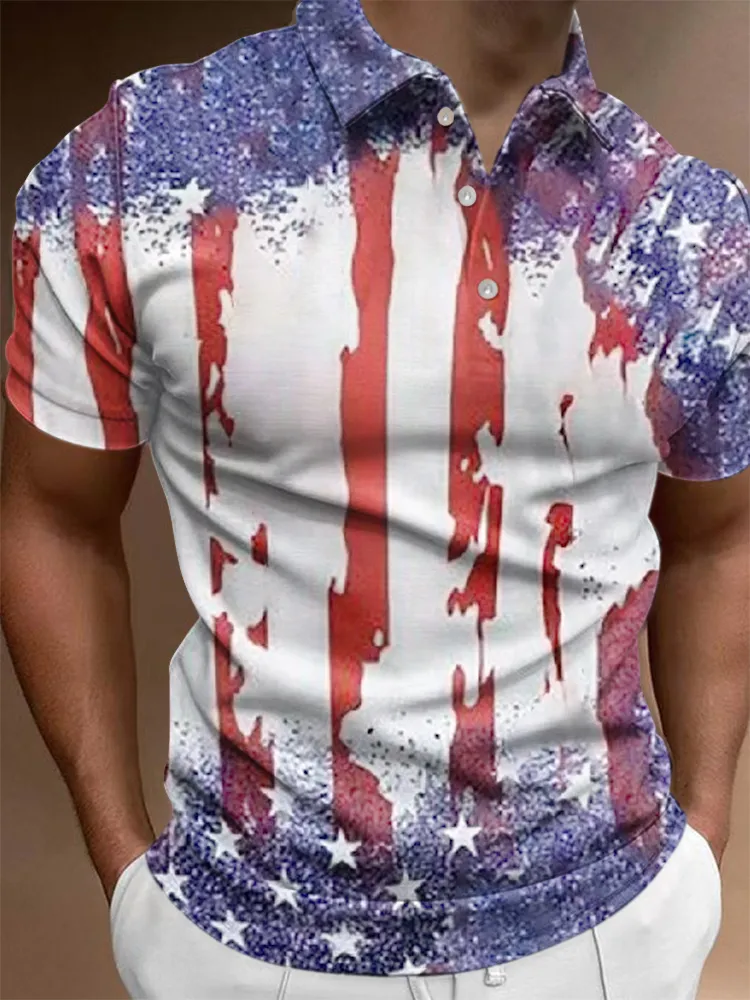 Men's Independence Day Polo Shirt
