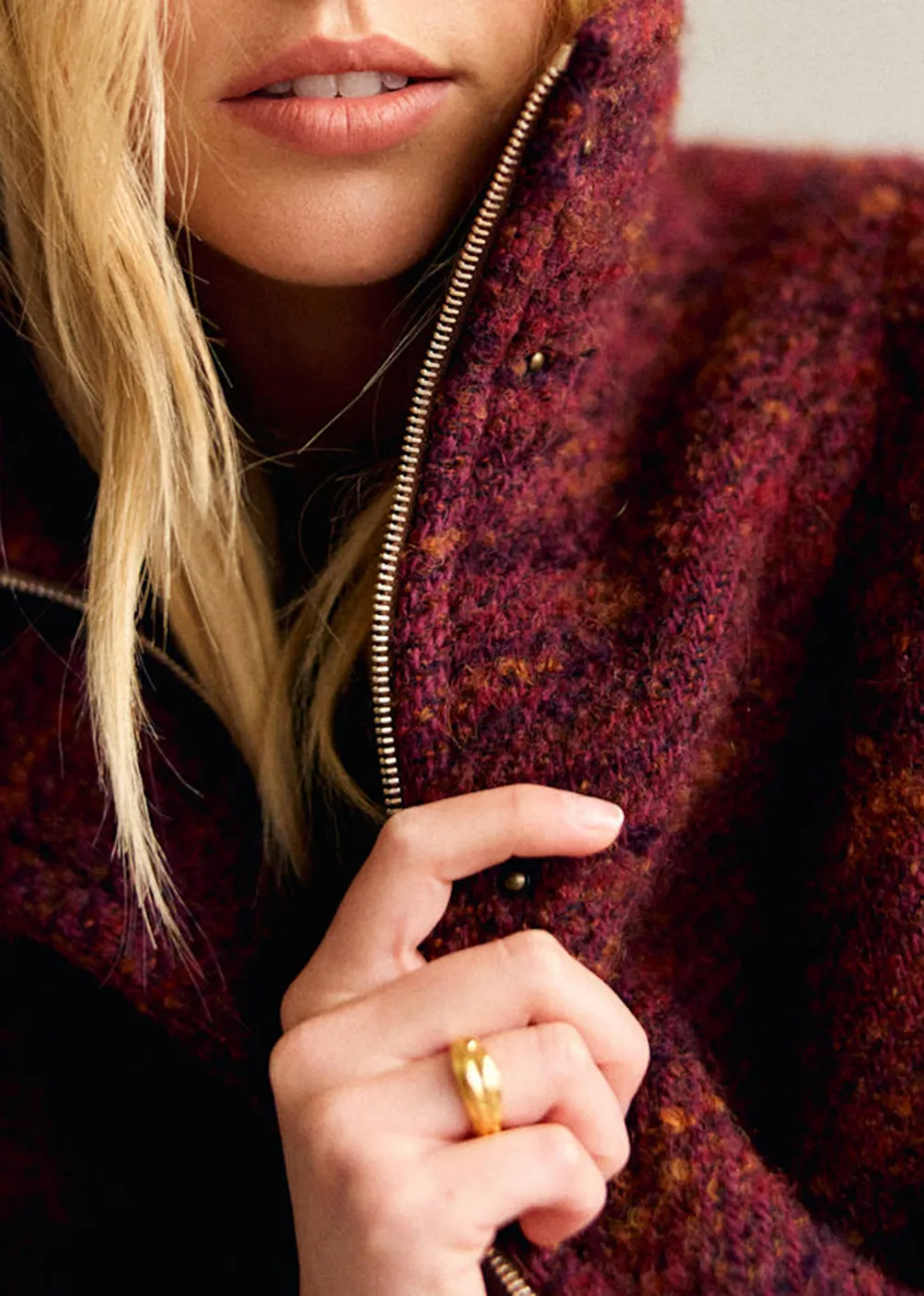 Long-Sleeve Coat