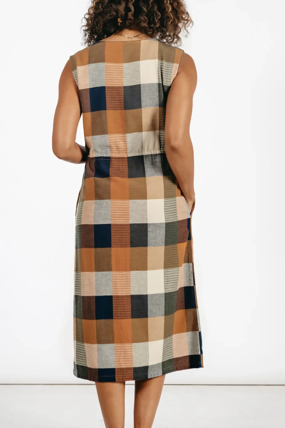 The Crew Neck Casual Style Dress