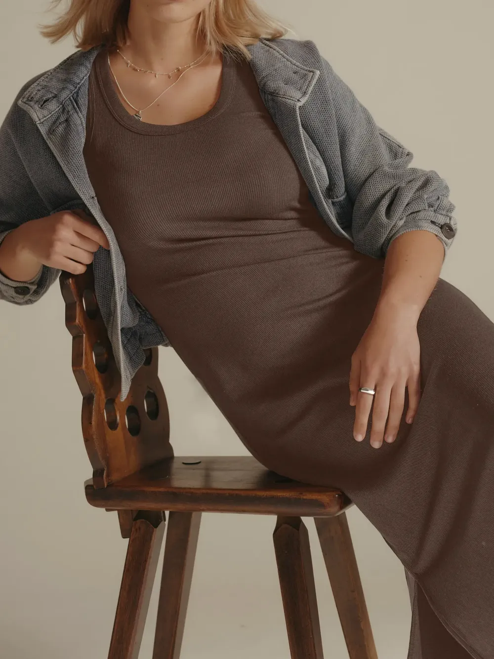 Elementary Basics Tank Slip Dress
