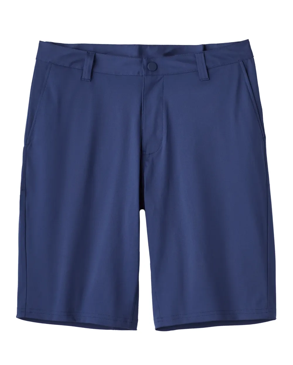 Earth Brown Elastic - Waist Men's Shorts