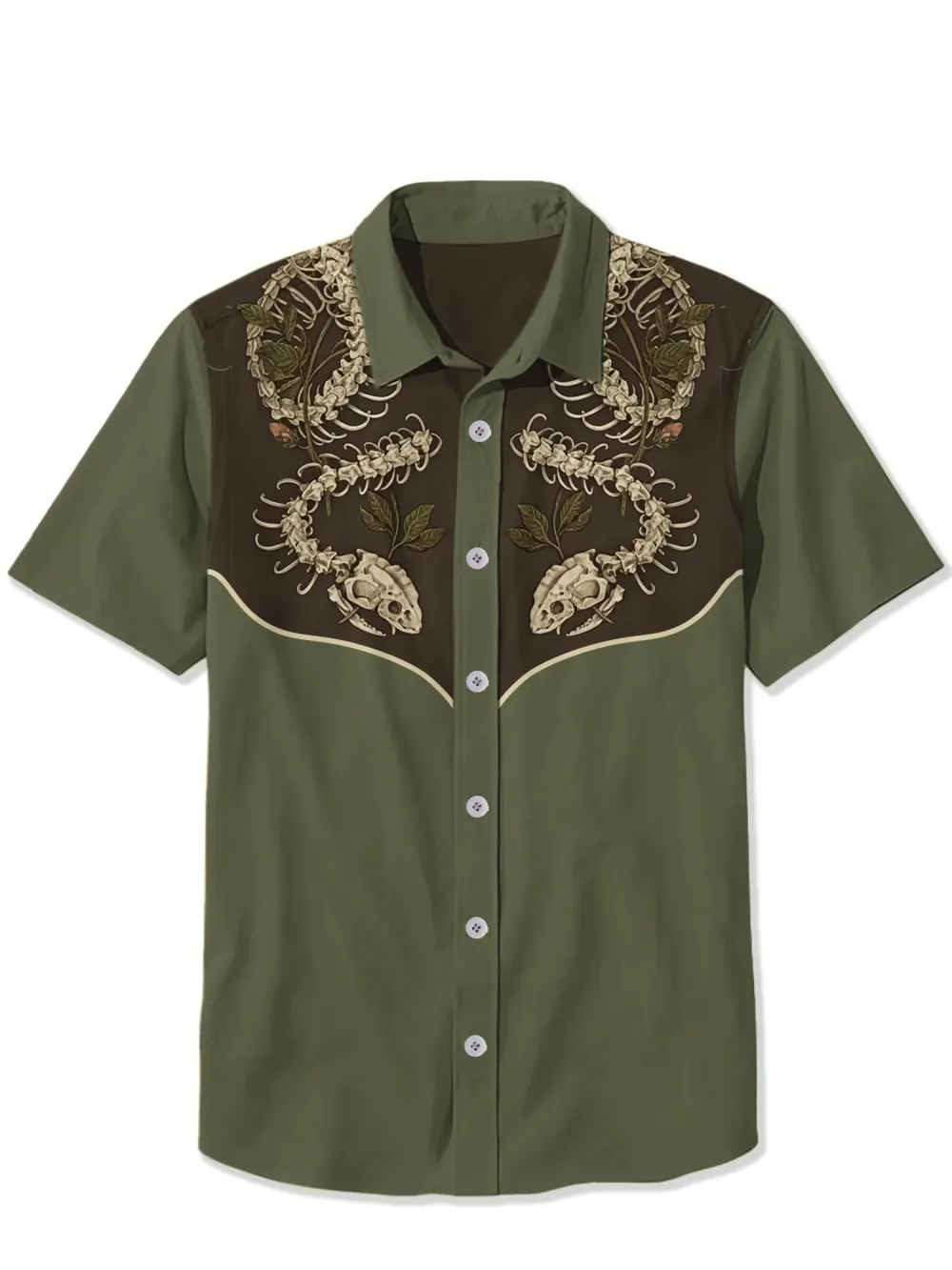 Snake Bone Coil Shirt